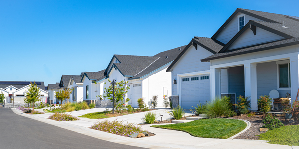 row of houses