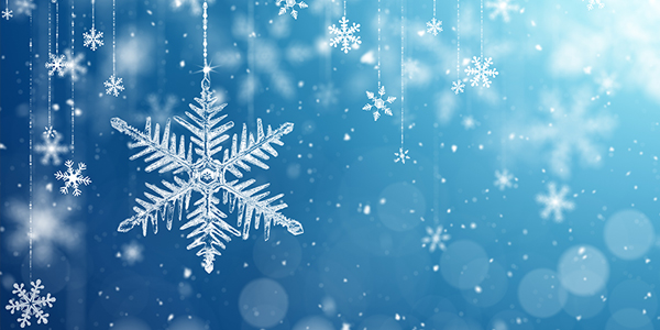snowflakes falling